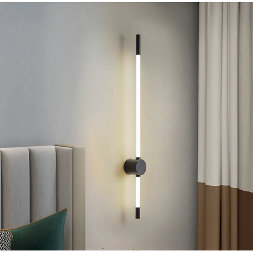 Настінний світильник da parete Tubo Luminoso 920 BK+TR